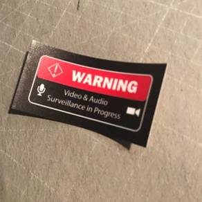 CFS532 Warning Video & Audio Surveillance in
