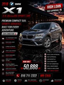 BMW X1 sDrive20i (CKD) in Skudai, JHR