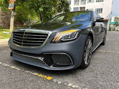 S Class W222 Convert S65 Facelift Bumper Bodykit