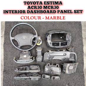 Toyota Estima ACR30 Interior Dashboard Panel Set