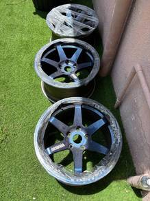 rays volk te37 mag blue 18 inci 5 x 120 9jj 10jj