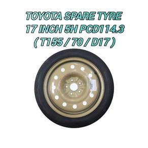 Spare Tyre 17 Inch Pcd114.3 (T155/70/D17 ) Toyota