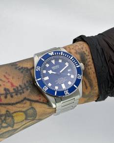 Custom Seiko Mod 42mm Blue Palagos