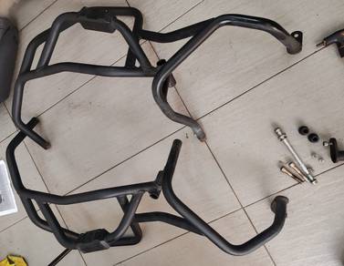 SRC Crashbar terpakai untuk Honda cb500x v3