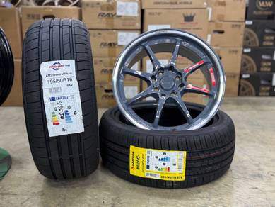 Sport Rim Baru 16 Volk Rays CE28 Nano Grey Siap Ta