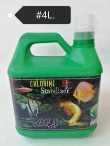 Fish Lab Chlorine Stabilizer 4Litre Fish Aquarium