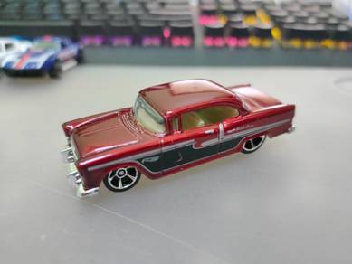 Hotwheels Maroon 55 Chevy
