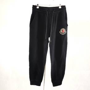 Moncler Black Sweatpants with Logo