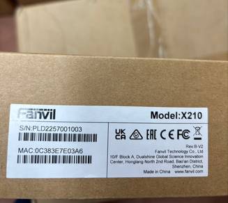 ip phone fanvil x210