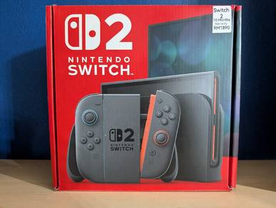 Nintendo Switch 2 Macam Baru 10 Bulan Warranty