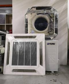 2.5hp York Acson Ceilng Cassette Aircond MLL-1017