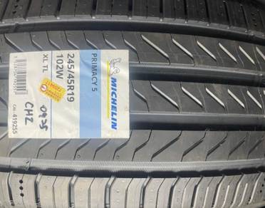 245 45 19 MICHELIN PRIMACY 5 Tayar Tyre New 2026