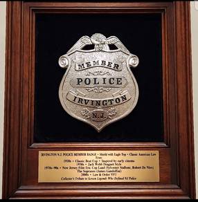 RARE Irvington N.J. Police Badge - GÖDE German 