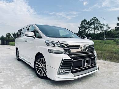 2016 Toyota Vellfire Z G EDITION