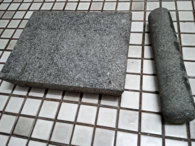 Antique traditional stone grinder