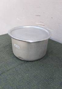 YE01AF Periuk Aluminium 30 cm Aluminium Indian Pot