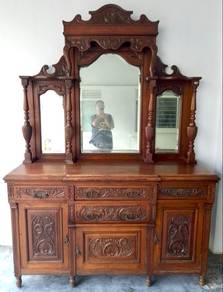 Antique Hall Cabinet