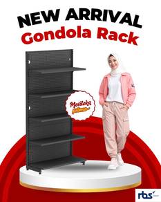 Gondola Wall End Island Display rack Rak Pameran