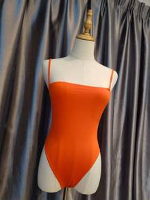 New ✅Love Bonito Orange Tank Top Bodysuit