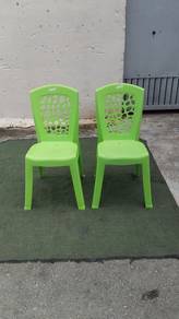 YD70Q Kerusi Plastik Plastic Chair Green