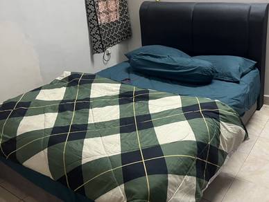 Queen Size Bed Frame & Mattress