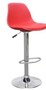 Adjustable chair bar stool red kerusi good 24