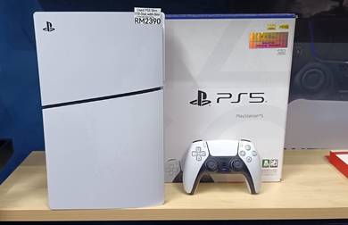 Used PS5 Slim Disk 1TB, Full Box, Terima Trade-In