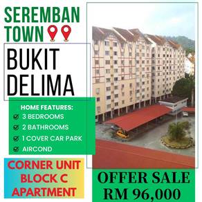 Apartment For Sale in Bukit Delima Apartment