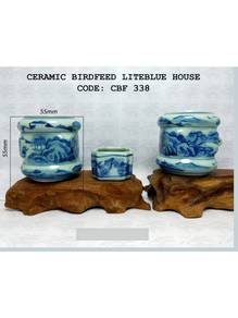 Cawan Burung Birdfeeder LittleBlue House 19-CBF338