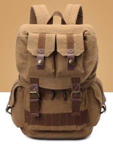 B9252 Brown Special DSLR Cameras Backpack Travel