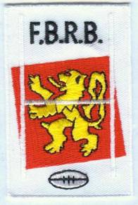 Belgium National Rugby Union Team Iron On Patch