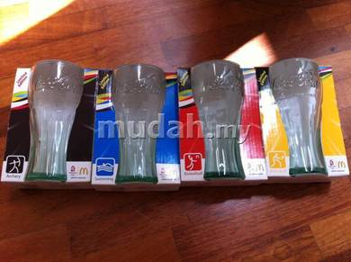 McDonalds Beijing Olympic 2008 Coke Glasses