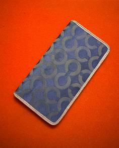 Coach Signature Checkbook Cover