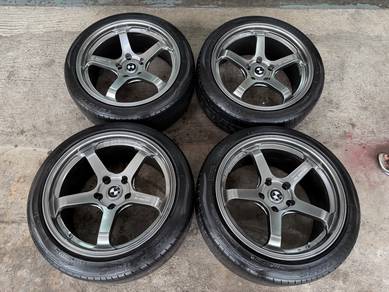 Rim advan gt 18 inch staggered f30 e90 e46 tiptop