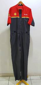Vintage Shell Ferari Overall Vintage Shell Ferari