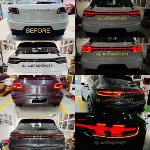 Porsche Macan 95B bodykit tail lamp head light DRL
