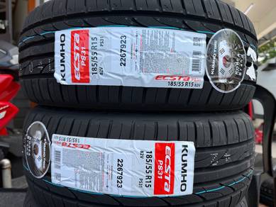 185/55/15 Kumho Ps31 —Tayar baru— Tahun2026