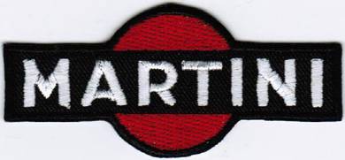Martini #TB Motor Automaker Car Racing Patch