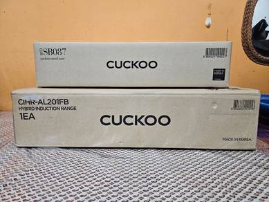 [BRAND NEW] Cuckoo Hybrid Induction + FREE Stand !