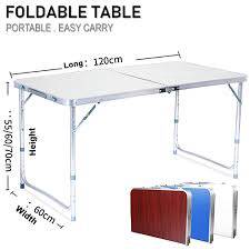 meja lipat 4x2 feet new table