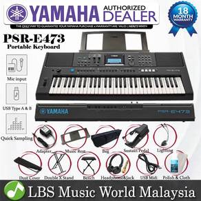 Yamaha PSR-E473 61 Keys Portable Keyboard P2