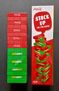 Coca-Cola Subway Stack Up Blocks Game