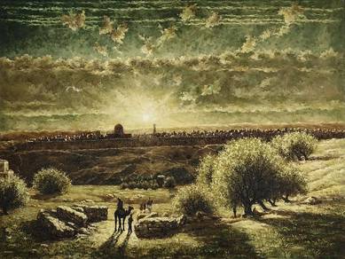 Jerusalem from the Mount of Olives – Reproduction
