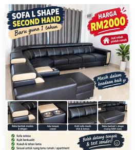 Sofa Corner U-Shape 9 Seaters 