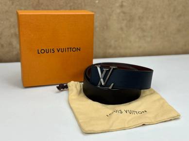 LV M9232 Pyramide Initiales 40mm Reversible Belt