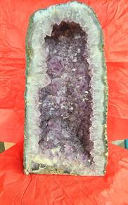 Large Amethyst Geode Crystal Cluster