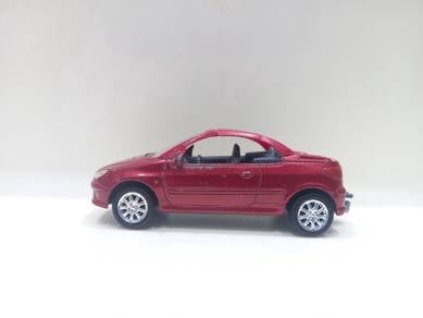 Norev Peugeot 206 CC Convertible With Detachable