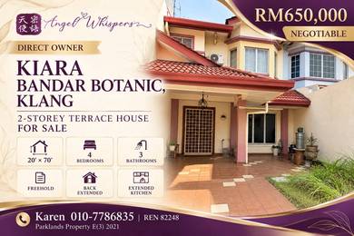 2-storey Terraced House For Sale in Bandar Botanic,SGR