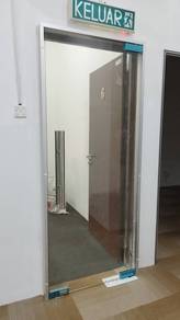 PINTU KACA l tebal 12mm l kalis pecah l glass door