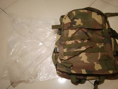 Tactical army style multipurpose backpack